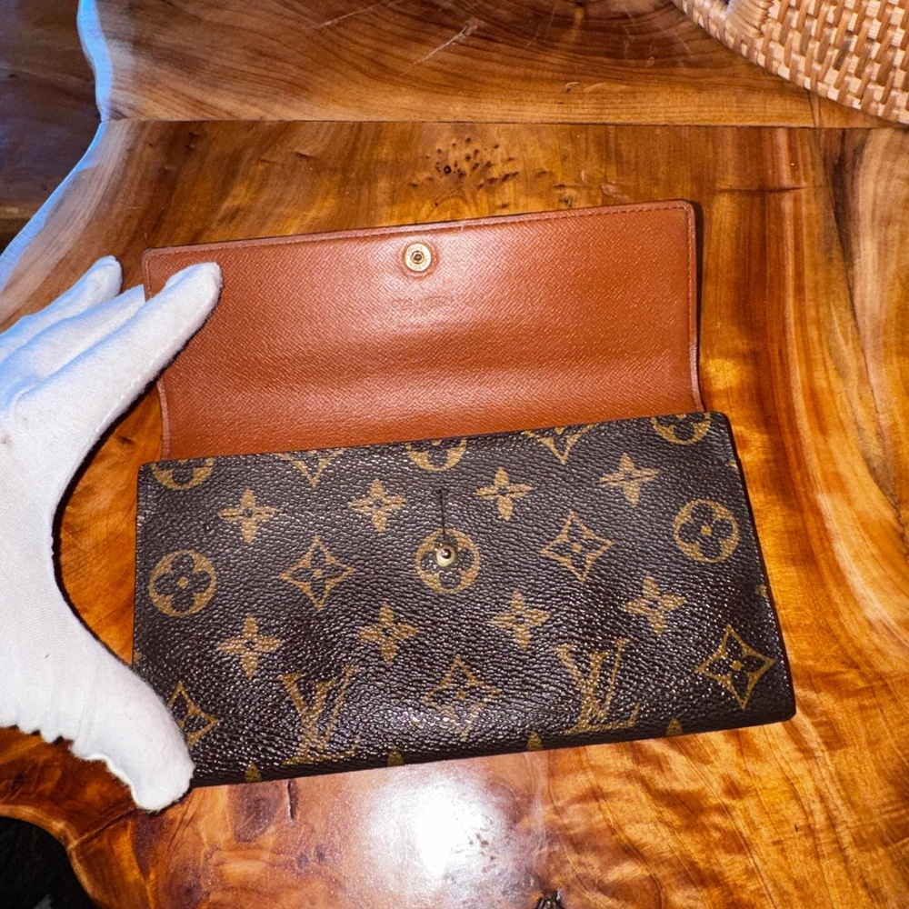 Louis Vuitton vintage Sarah wallet monogram 1996 Spain - Picture 6 of 15